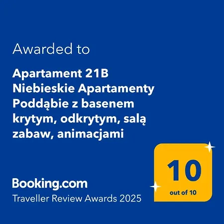21b Niebieskie Z Basenem Krytym, Odkrytym, Sala Zabaw, Animacjami Poddąbie