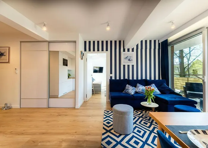 Apartamento 21b Niebieskie Z Basenem Krytym, Odkrytym, Sala Zabaw, Animacjami Poddąbie