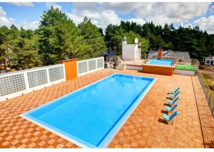 21b Niebieskie Z Basenem Krytym, Odkrytym, Sala Zabaw, Animacjami Apartamento